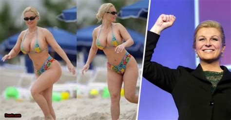 Fotos Sexy De La Presidenta De Croacia En Bikini Causa Revuelo En Las