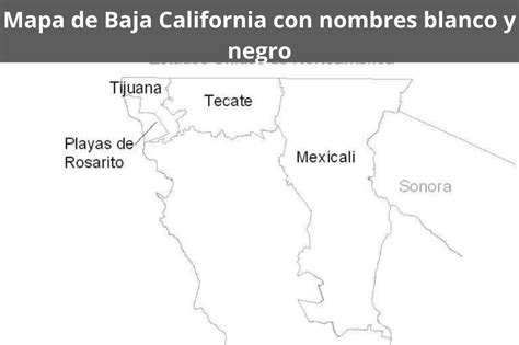 Mapa De Coahuila Con Nombres A Blanco Y Negro Descarga Ya Sexiz Pix