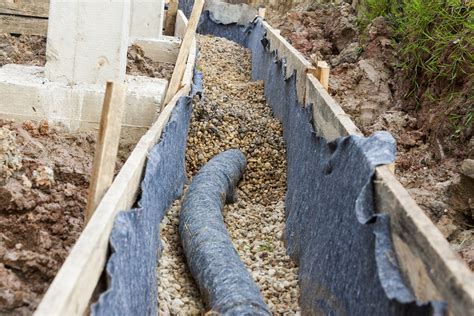 A french drain is a trench filled with a perforated pipe and gravel that allows water to drain naturally from your yard. Basement Waterproofing, Foundation Repair, Concrete Repair ...