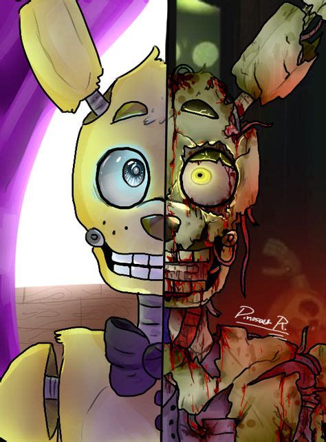 Springtrap By Dinosaurrandomness On Deviantart Fnaf Five Nights