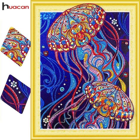 Buy Huacan 5d Diamond Painting Animal Special Shape