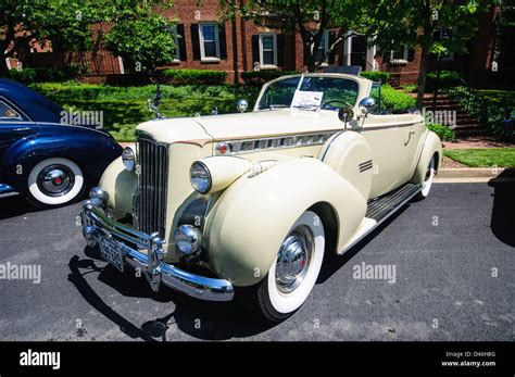 1940 Packard, Antique Car Show, Armstrong Street, Old Town Fairfax