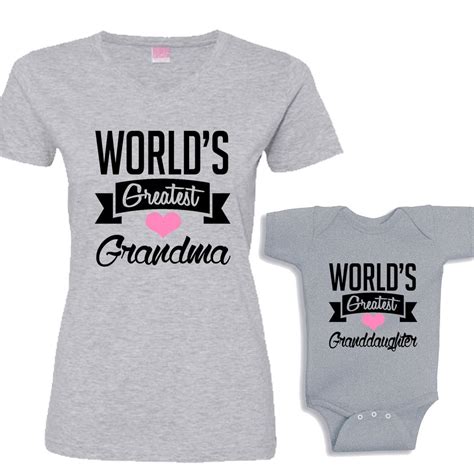 World's Greatest Grandma World's Greatest | Etsy | Dad and son shirts ...