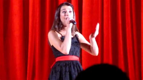 Lea Michele Sings Don T Rain On My Parade At Glee Live On 6 18 11 At Nassau Coliseum Youtube