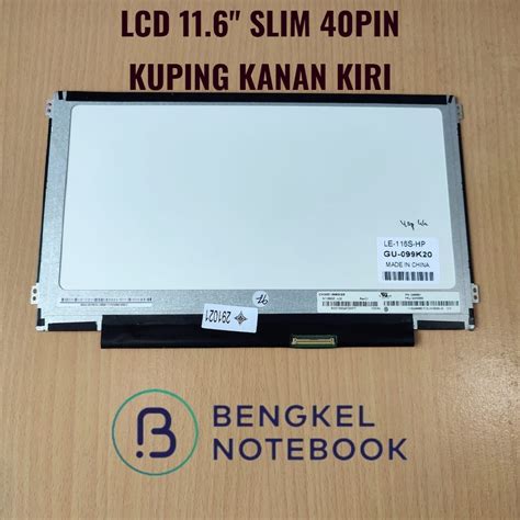 Jual Lcd Led 116 Lcd Laptop Asus X200ma X201e X200ca Slim 40pin