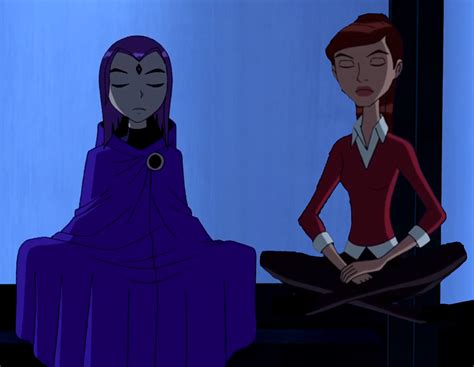 Gwen And Raven Meditating By Benderjam On Deviantart