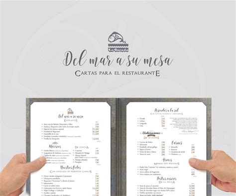 Cartas De Menú Publicidad Restaurante Cartas Restaurante