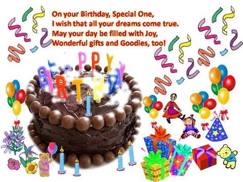 Enjoy your special day honey! Birthday Wishes For A Loved One. Free For Kids eCards ...
