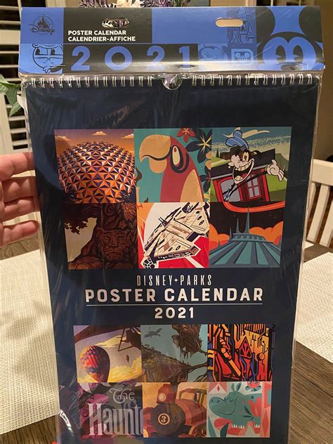 Disney Poster Calendar 2021
