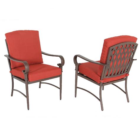 Check out our metal chair cushion selection for the very best in unique or custom, handmade pieces from our chair pads & covers shops. Hampton Bay Mix and Match Stackable Sling Outdoor Dining ...