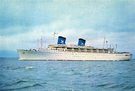 Postais De Navios Postcards Of Ships Australis Dixon Post Card