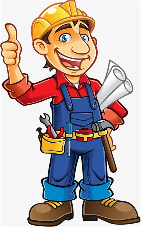 Construction Worker Cartoon Clipart Free : Clipart Panda - Free Clipart Images / Worker drilling ...