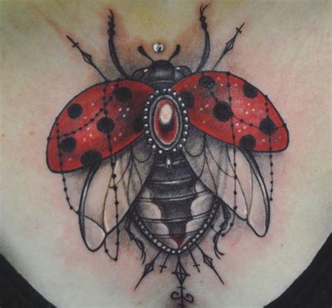 18 cute ladybug tattoo concepts footage and which means marienkäfer