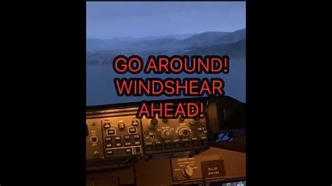 Boeing 747 Windshear Recovery Youtube