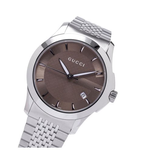 Gucci G Timeless Mens Watch Ya126406 Mejor Precio Gucci G Timeless