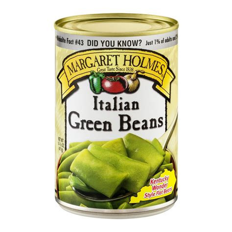 6 Pack Margaret Holmes Italian Green Beans 145 Oz