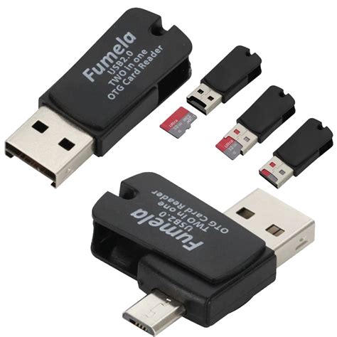 Mini Usb Card Reader Otg Micro Usb Tf Card Usb 20 Memory Card Adapter