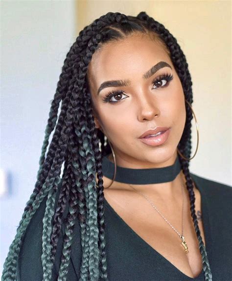 30 Medium Box Braids With Color Fashionblog