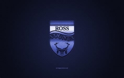 Ross County Fc Scottish Football Club Scottish Premiership Blue Logo