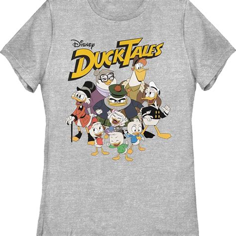 Womens The Gangs All Here Ducktales Shirt Official Merch 90s3003 90s