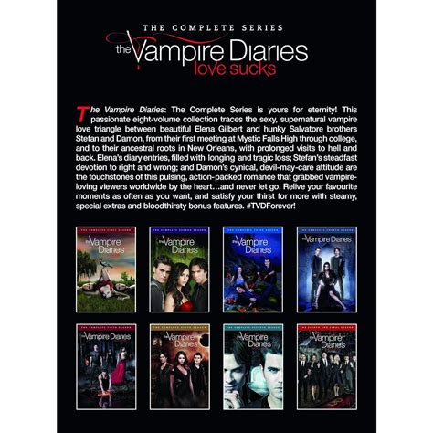 The Vampire Diaries Complete Series Dvd Box Set Seasons 1 8 New