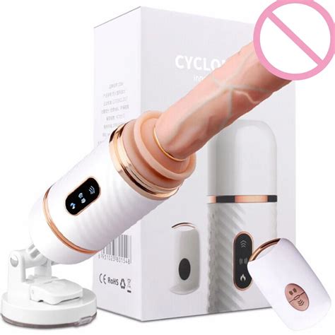 Wireless Remote Control Automatic Masturbation Pumping Gun Sex Machine Telescopic Dildo