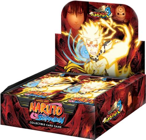 Naruto Shippuden Card Game Ultimate Ninja Storm Booster Box Packs