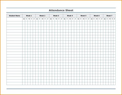 2020 Employee Attendance Template Calendar Template Printable
