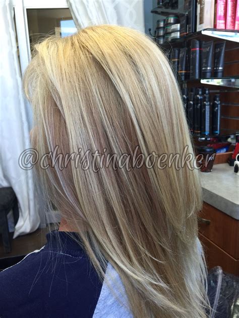 #scene #hair #multi colored hair #colorful hair #hairstyles. Multi dimensional blonde with strawberry blonde low lights ...