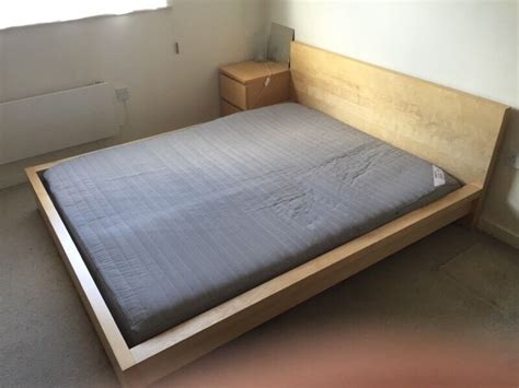 Our sultan hallen mattress has held the shape and isn't sagging or getting indentions in it. Ikea malm king size bed with sultan Buy, sale and trade ads