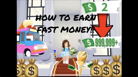 How To Earn Money Fast In Adopt Me Works Youtube