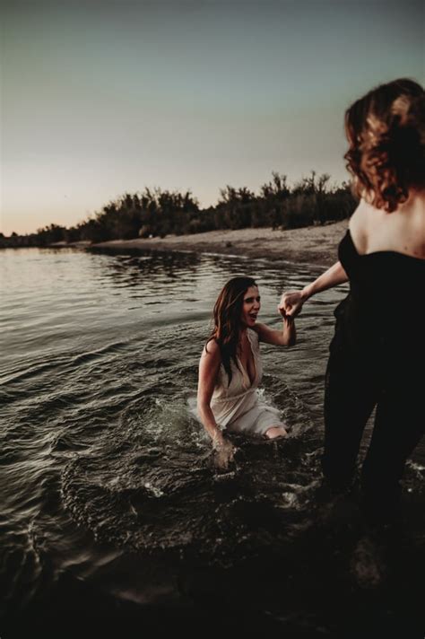 Sexy River Beach Engagement Photo Shoot Popsugar Love And Sex Photo 69
