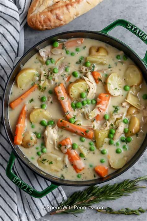 Hearty Turkey Stew with leftover turkey Hogyan készítsek