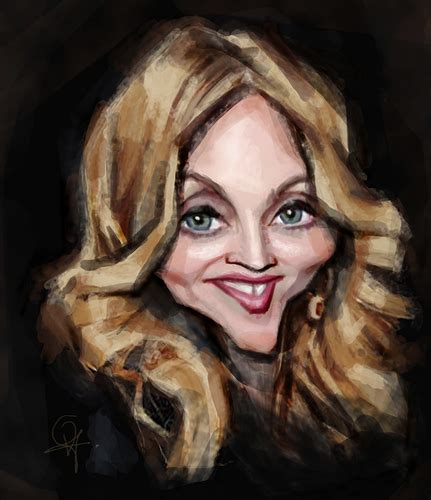 Madonna By Vera Gafton Famous People Cartoon Toonpool