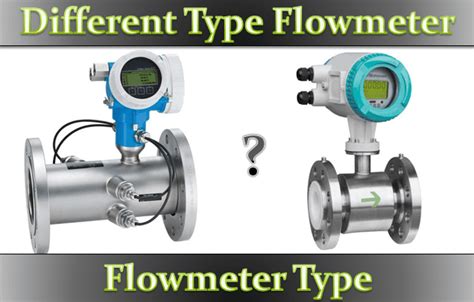 Different Types Of Flow Meters Flow Meter Type Flowmeter