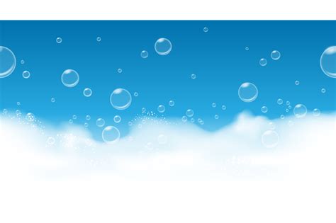 Soap Bubbles Background By Vectortatu Thehungryjpeg