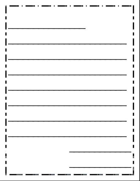 Printable Blank Letter Template Printable Chart Vrogue
