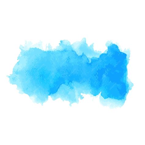 Premium Vector Soft Blue Watercolor Splash Stain Design Background Vector
