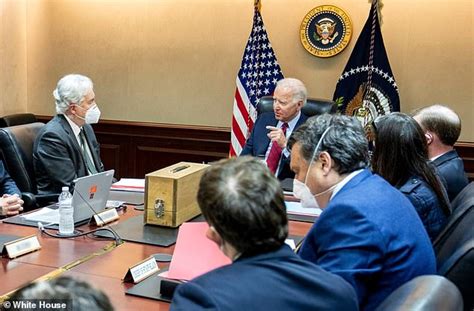 Biden In The Situation Room On July 1 Planning Cia Drone Strike That