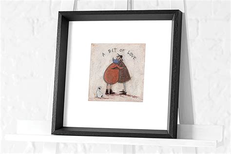 Sam Toft A Bit Of Love Mounted Print The Art Group