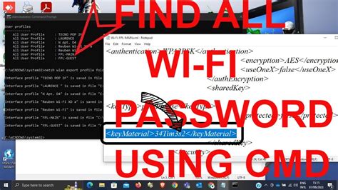 Cmd Find All Wi Fi Passwords With Only 1 Command Windows 10 And 11