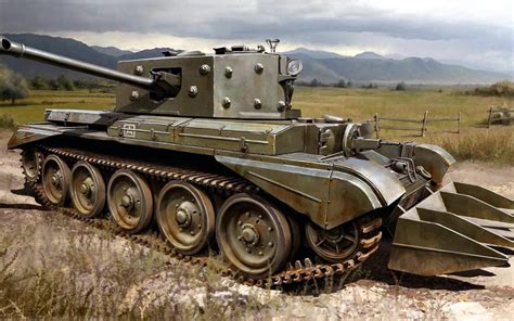 British Medium Cruiser Tanks Mk VIII Britisch