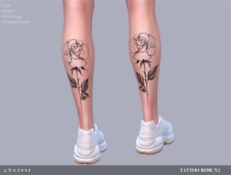 Tattoo N11 The Sims 4 Catalog