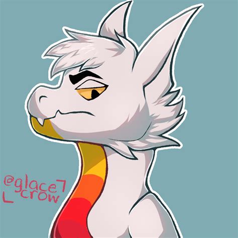 Shano Headshot Commission Art By Me Glacecrow On Twitter Furry