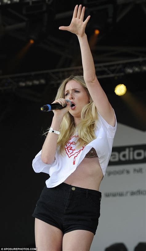 Diana Vickers Wears Hotpants From New Music Video At Liverpool
