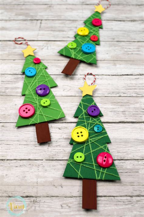 Recycled Christmas Tree Ornament Craft For Kids Views From A Step Stool