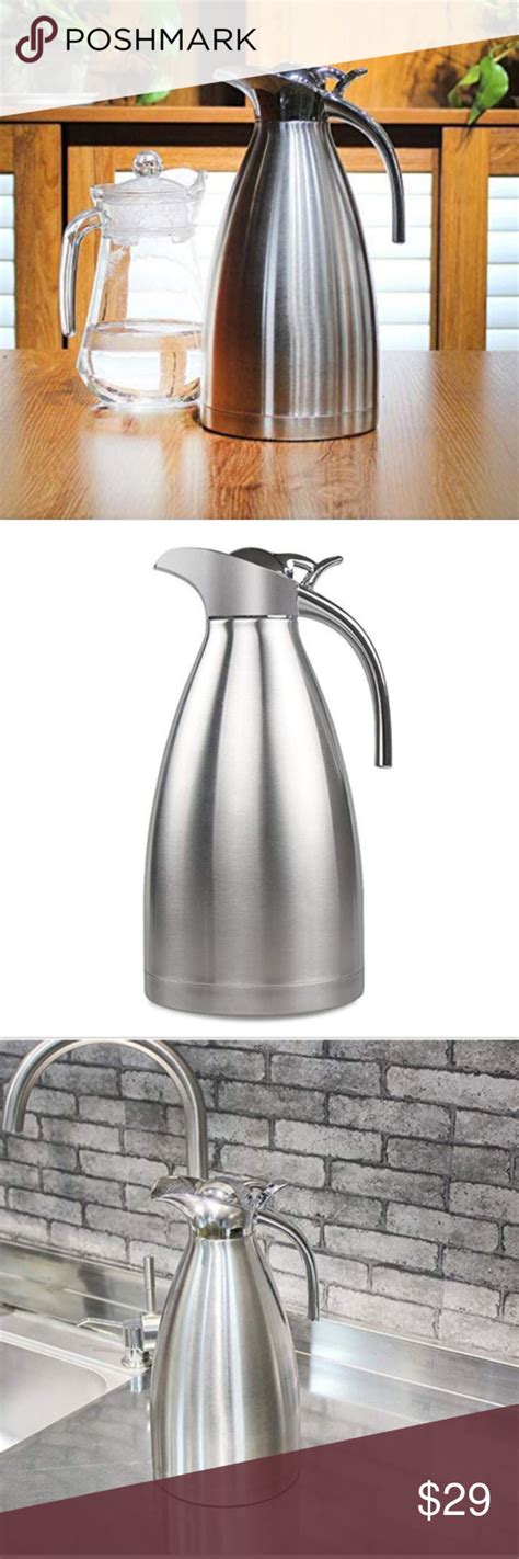 68 Oz Stainless Steel Thermal Coffee Carafe Coffee Carafe Carafe