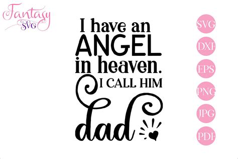 I Have An Angel Memorial Svg Cut File