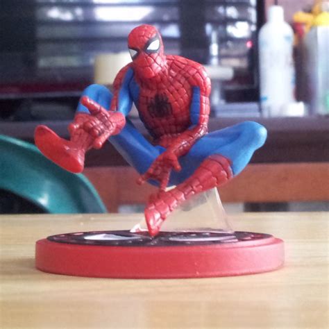 web slinging spider man marvel disney store exclusive 2 2 5 mini figurine