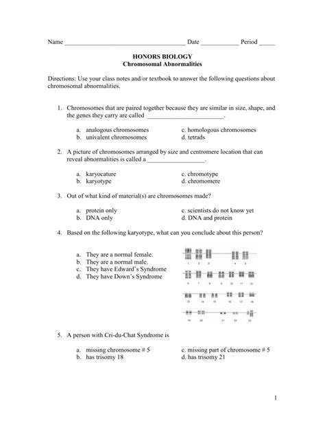 Section 14 2 human chromosomes answer key pdf. Answer Key 14.1 Human Chromosomes Worksheet Answers + My PDF Collection 2021